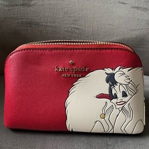 Kate Spade x Disney Cruella Makeup Bag